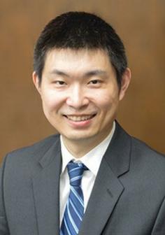 Portrait photo of Dong Zhao, man with fair complection, dark hair in suit and tie