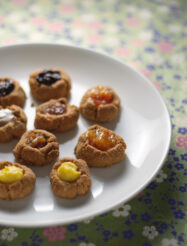 Grain-Free Thumbprint Cookies from www.healthygreenkitchen.com