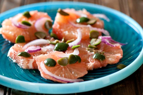 savory grapefruit salad