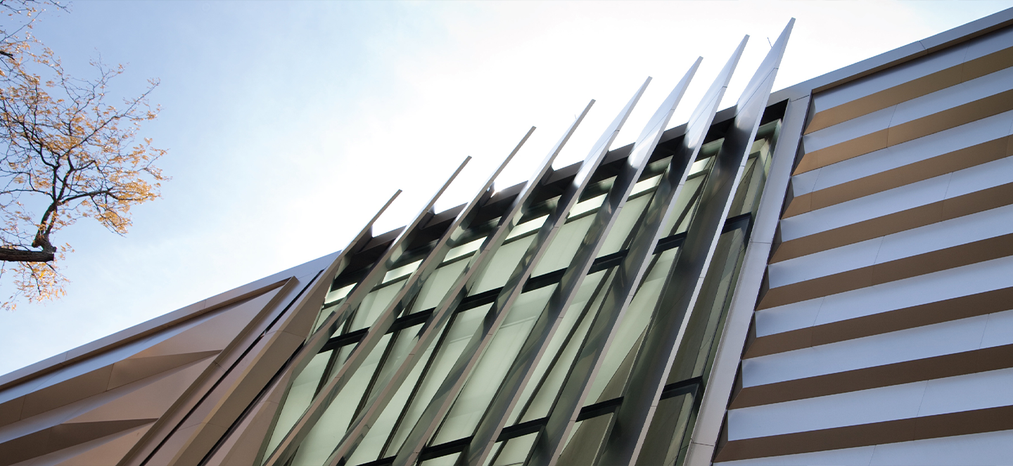 Exterior view of Broad Museum at MSU