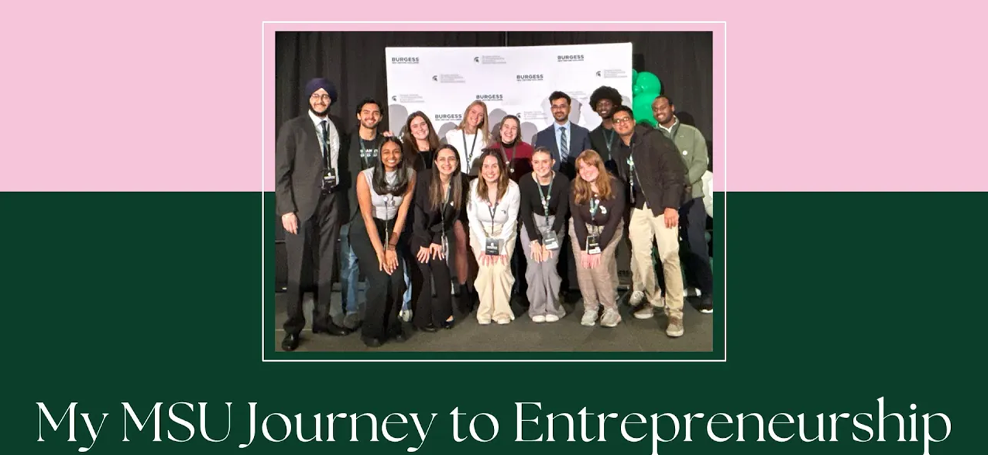 MY MSU Journey to Entrepreneurship